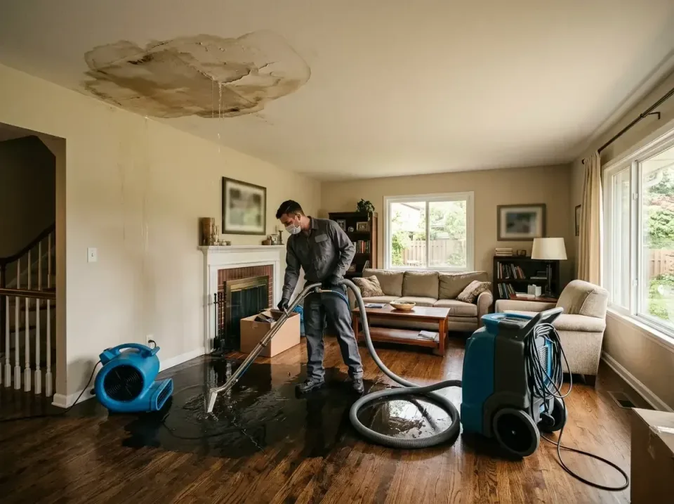 attic-pipe-burst-ceiling-drip-008 — frequently asked questions, Water Damage Restoration & Carpet Care in Carrollton, VA